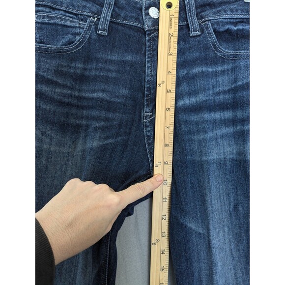 Ariat Flare Jeans Womens Size 28R Blue Chimayo High Rise Cowgirl Western Aztec - Picture 13 of 14